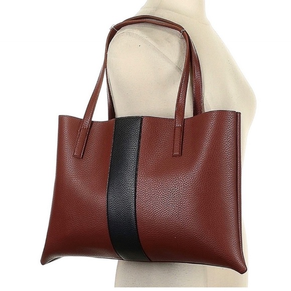 Vince Camuto Handbags - Vince Camuto Leather Laptop Tote